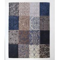 Louis de Poortere - 8108 Vintage Multi Blue Denim - 140x200 cm Vloerkleed - thumbnail