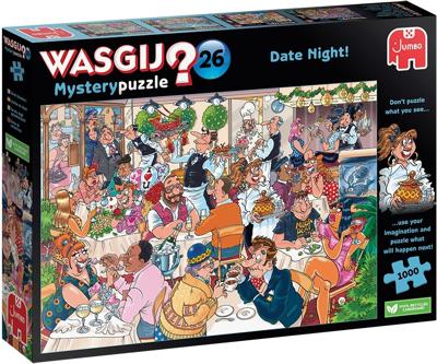 Jumbo Wasgij? Mystery 26 date night 1000 stukjes Jumbo Wasgij? Mystery 26 date night 1000 stukjes