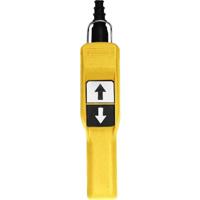 Schneider Electric XACA205 XACA205 Hangknop 2 knoppen Geel Druk-ontgrendeling 1 stuk(s) - thumbnail