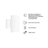 HOMBLI Smart Bluetooth Contact Sensor Schakelaar Wit - thumbnail