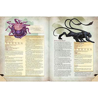 Dungeons & Dragons 5.0 - Monster Manual Boek Dungeons & Dragons 5.0 - Monster Manual Boek