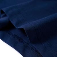 Kindershirt met lange mouwen dinosaurusontwerp 92 marineblauw - thumbnail