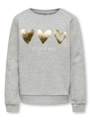 Kids ONLY winter sweater meisjes - grijs - KogMary - regular fit