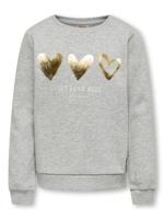 Kids ONLY winter sweater meisjes - grijs - KogMary - regular fit - thumbnail