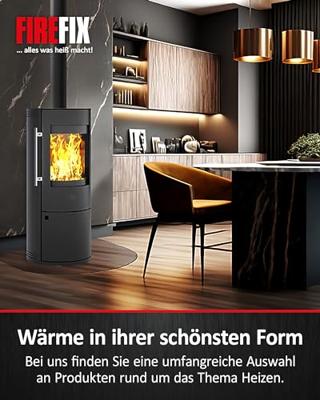 Firefix 2093/W Schoorsteendeur Wit