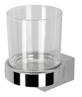 Geesa Nexx Glashouder met glas Chroom 917502-02 - thumbnail