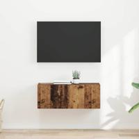 TV Wandkast 2 pcs Oud Hout 60 x 31 x 29.5 cm Bewerkt hout - thumbnail