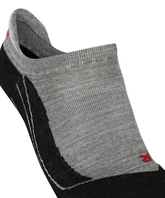 Falke TK5 Wander Invisible Footies Wandelsok Heren Light Grey 44-45