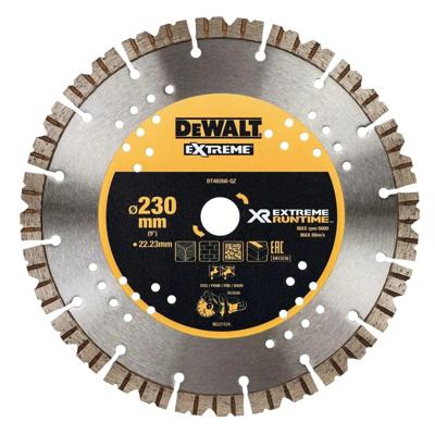 DeWALT DT40260 Diamantzaagblad 230x22mm DeWALT DT40260 Diamantzaagblad 230x22mm