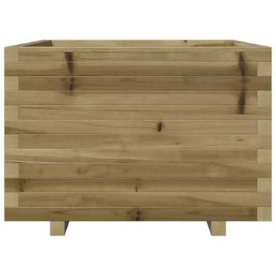 VidaXL Plantenbak 70x70x49,5 cm geïmpregneerd grenenhout VidaXL Plantenbak 70x70x49,5 cm geïmpregneerd grenenhout