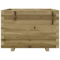 VidaXL Plantenbak 70x70x49,5 cm geïmpregneerd grenenhout - thumbnail