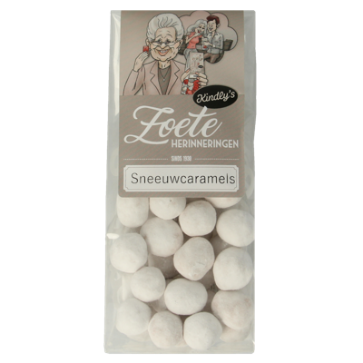 Kindly's Sneeuwcaramels zoete herinneringen 160 Gram Kindly's Sneeuwcaramels zoete herinneringen 160 Gram
