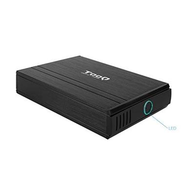 Externe Doos TooQ TQE-3520B HD 3.5" IDE / SATA III USB 2.0 Zwart 3,5" Externe Doos TooQ TQE-3520B HD 3.5" IDE / SATA III USB 2.0 Zwart 3,5"