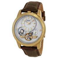 Horlogeband Fossil ME1127 Leder Bruin 22mm - thumbnail