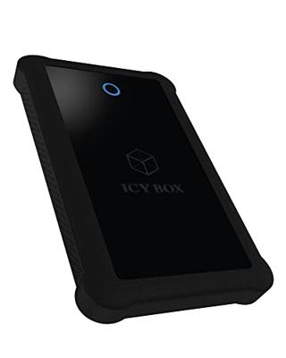 ICY BOX IB-233U3-B externe 2,5 behuizing stootranden