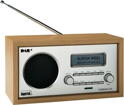 Imperial DABMAN 30 DAB+ Radio Hout/Zilver