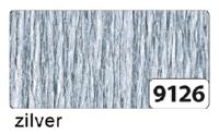 Folia crêpepapier, ft 250 x 50 cm, 32 gram, zilver - thumbnail