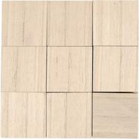 Creativ Company Houten blokken, afm 4x4x4 cm, 9 stuk/ 1 doos - thumbnail