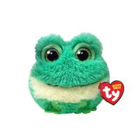 TY beanie balls knuffel kikker gilly 10 cm - thumbnail