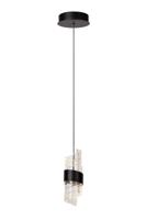Lucide KLIGANDE - Hanglamp - Ø 13 cm - LED - 1x9W 2700K - Zwart - thumbnail