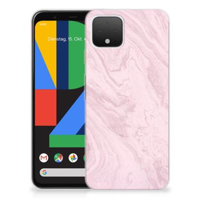 Google Pixel 4 | TPU | Siliconen hoesje | Marble Pink - Origineel Cadeau Vriendin Google Pixel 4 | TPU | Siliconen hoesje | Marble Pink - Origineel Cadeau Vriendin