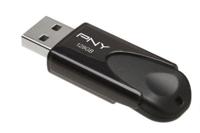 PNY Attaché 4 2.0 128GB USB flash drive USB Type-A Zwart - thumbnail