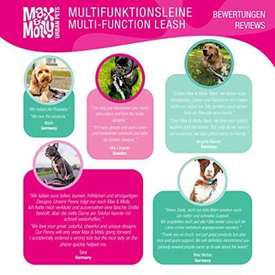 Max & Molly 4894512006553 Comfortabel, veilig, gevoerd neopreen, koel en flexibel, multifunctioneel linnen, L, Summertime
