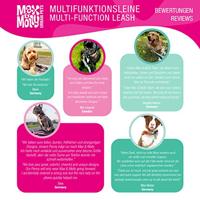 Max & Molly 4894512006553 Comfortabel, veilig, gevoerd neopreen, koel en flexibel, multifunctioneel linnen, L, Summertime - thumbnail