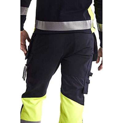 Blåkläder Multinorm werkbroek Inherent met stretch 14871512 | Marine/High Vis Geel | Maat 56 - 7330509662229 Blåkläder Multinorm werkbroek Inherent met stretch 14871512 | Marine/High Vis Geel | Maat 56 - 7330509662229