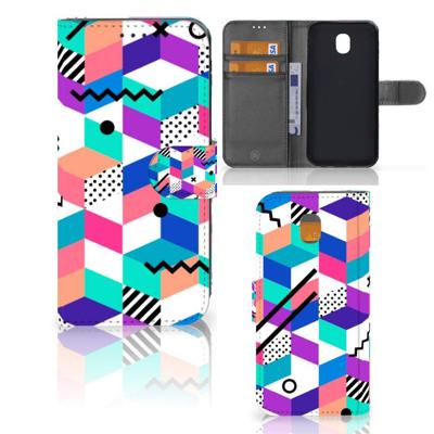 Samsung Galaxy J5 2017 | Book Case | Blokken Kleurrijk