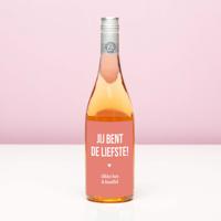 Wijnfles Jij Bent De Liefste - Rosé (Blush Rosé) - thumbnail