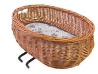 Basil pluto - hondenfietsmand - voorop - bruin - thumbnail