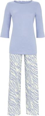 Blauwe zebrastrepen pyjama Ringella
