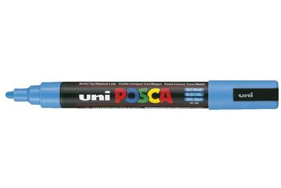 Paintmarker uni posca pc5m m hemelsblauw