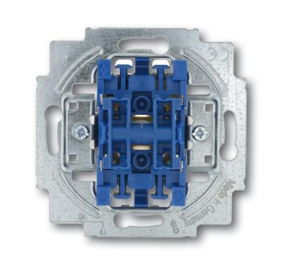 Busch-Jaeger 2000/5 US Serieschakelaar, Wipschakelaar Inzetstuk Reflex SI, Reflex SI Lineair Gentiaan-blauw (RAL 5010) 1 stuk(s)