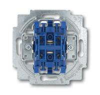 Busch-Jaeger 2000/5 US Serieschakelaar, Wipschakelaar Inzetstuk Reflex SI, Reflex SI Lineair Gentiaan-blauw (RAL 5010) 1 stuk(s) - thumbnail