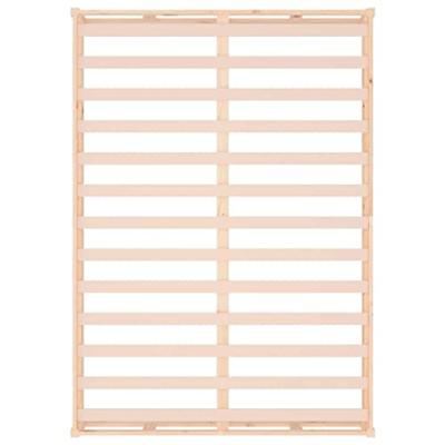Bedframe massief hout 140x190 cm - thumbnail