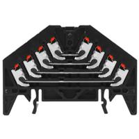 Weidmüller 1173830000 Rangeerverdeler 9.20 mm Push-In-klem Zwart 20 stuk(s) - thumbnail