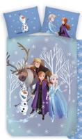 Frozen Dekbedovertrek - 140 x 200 cm - Katoen - 60x70cm - thumbnail