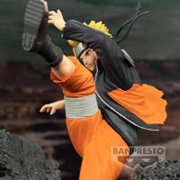 Naruto Shippuden Vibration Stars Figure - Naruto Uzumaki Flying Kick - thumbnail