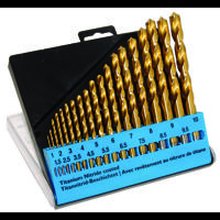 C.K T3291 HSS Metaal-spiraalboorset 19-delig 1 mm, 1.5 mm, 2 mm, 2.5 mm, 3 mm, 3.5 mm, 4 mm, 4.5 mm, 5 mm, 5.5 mm, 6 mm, 6.5 mm, 7 mm, 7.5 mm, 8 mm, 8.5 mm, - thumbnail