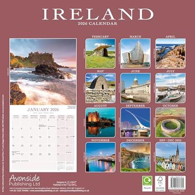 Ierland Kalender 2026