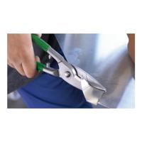 Erdi Plaatschaar | lengte 300 mm rechts | staal max. 1 mm | RVS max. 0,8 mm | 1 stuk - D202-300 - D202-300 - thumbnail