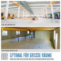 GÜDE Verwarming 300 m² Blauw, Zwart - thumbnail