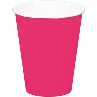 Bekers Magenta - 8 stuks