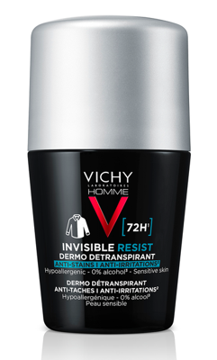 Vichy Homme Invisible Resist 72h Anti-transpirant 50ml