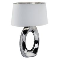 Trio TafellampTaba 52cm chroom met wit - R50521089 - thumbnail
