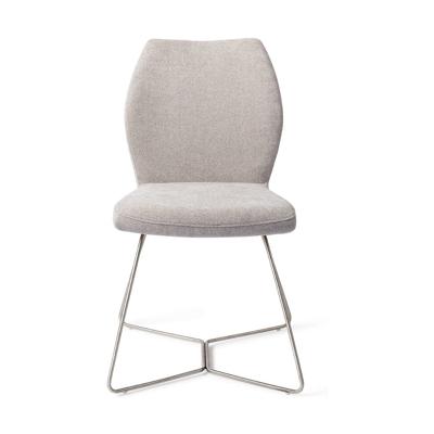 Jesper Home Eetkamerstoel 'Ikata' Beehive Steel, kleur Pretty Plaster