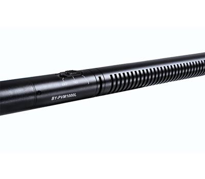 Nieuws Gathering Interview-microfoon XLR-kanon voor Canon, BOYA BY-BM6060, Boom-microfoon met voorruit en schokbestendige houder voor Nikon, D800, Sony, YouTube-camcorder