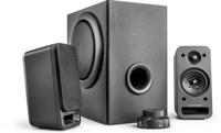 wavemaster MX3+ 2.1 luidsprekersysteem (50 Watt) actieve boxen voor TV/Tablet/Smartphone/PC zwart (66503) - thumbnail